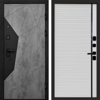 Входная дверь Авангард Бетон Porte white