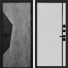 Входная дверь Авангард Бетон Porte white