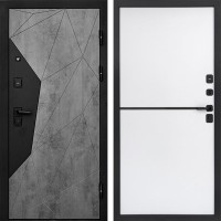 Дверь Termo Door Авангард Бетон Нео White