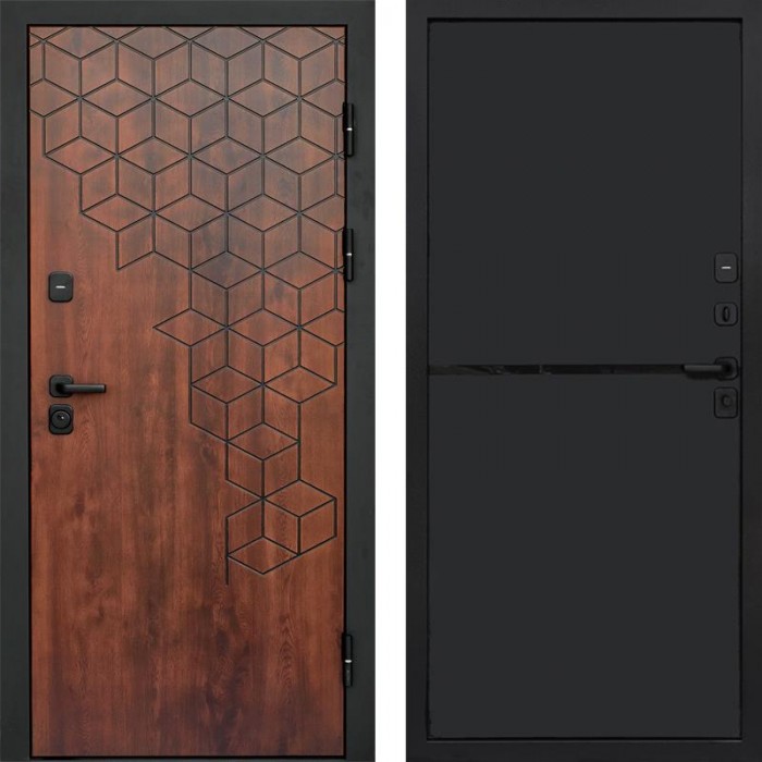 Дверь Termo Door Спейс дуб Нео Black