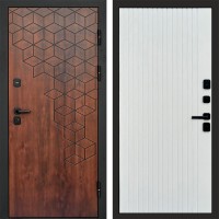 Дверь Termo Door Спейс дуб Flat Белый софт
