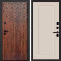 Входная дверь Termo Door Спейс дуб Гранд Слоновая кость