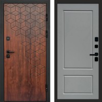 Дверь входная Termo Door Спейс дуб Марсель Grey софт