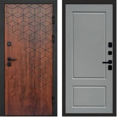 Дверь входная Termo Door Спейс дуб Марсель Grey софт