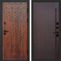 Входная дверь Спейс дуб Porte Шоколад