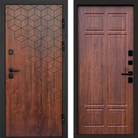 Входная дверь Спейс дуб Премиум орех