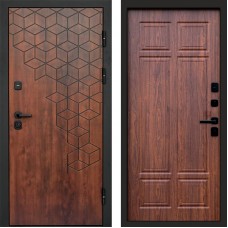 Входная дверь Спейс дуб Премиум орех