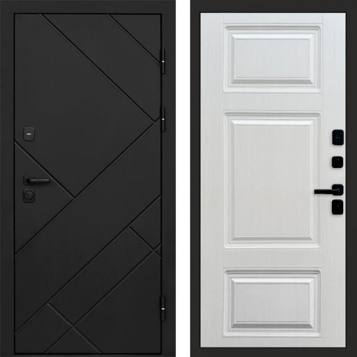 Дверь Termo Door Стоун Black Лион Лиственница