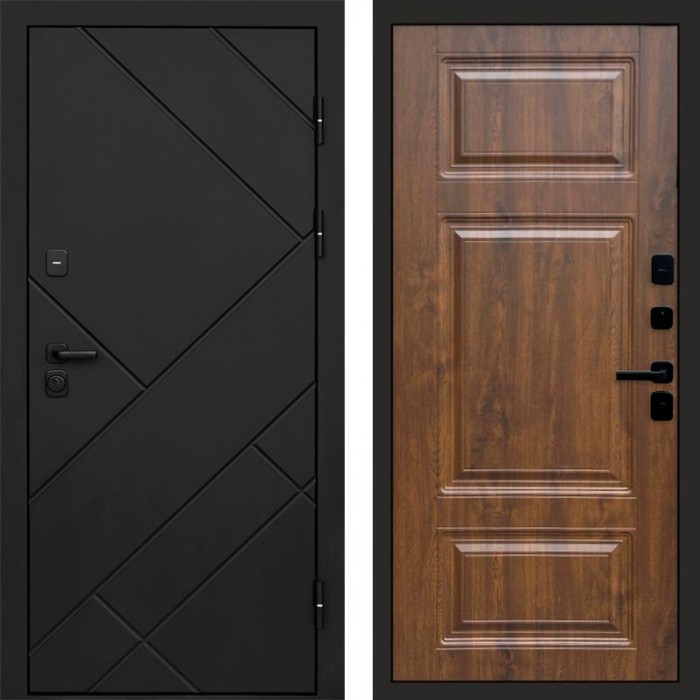 Дверь Termo Door Стоун Black Лион Дуб