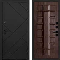 Входная дверь Стоун Black Престиж Венге