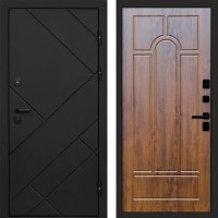 Входная дверь Стоун Black Арка дуб