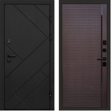 Входная дверь Стоун Black Porte Шоколад