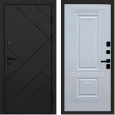 Termo Door Стоун Black Мадрид Белый софт