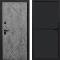 Дверь Termo Door Стоун Бетон Нео Black