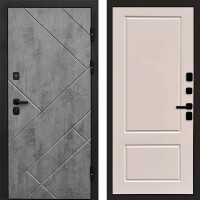 Дверь входная Termo Door Стоун Бетон Марсель Слоновая кость