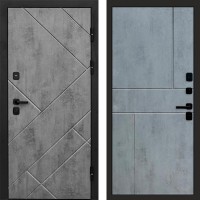 Входная дверь Стоун Бетон Горизонт бетон темный