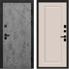 Входная дверь Termo Door Стоун Бетон Гранд Слоновая кость