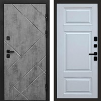 Дверь Termo Door Стоун Бетон Лион Белый софт