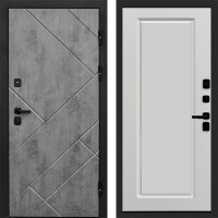 Входная дверь Стоун Бетон Гранд Белый Софт