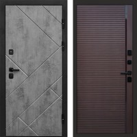 Входная дверь Стоун Бетон Porte Шоколад