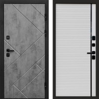 Входная дверь Стоун Бетон Porte white