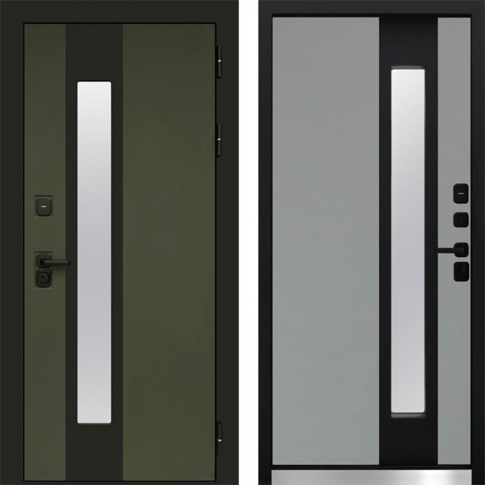 Дверь Арктика Грин Termo Door Grey soft