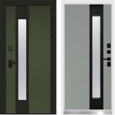 Дверь Арктика White Грин Termo Door Grey soft