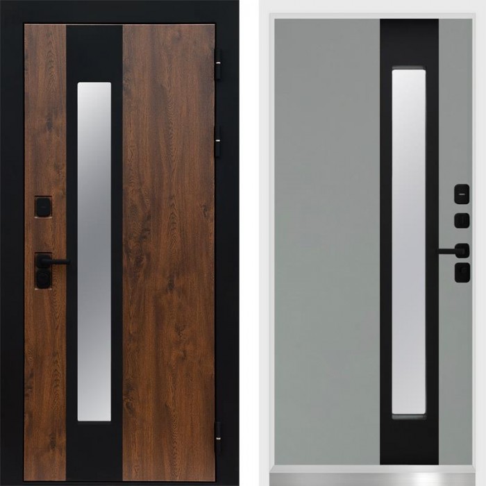 Дверь Арктика White Дуб Termo Door Grey soft
