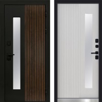 Дверь Флагман Черный кварц Termo Door Лиственница