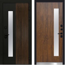 Дверь Флагман Черный кварц Termo Door Дуб