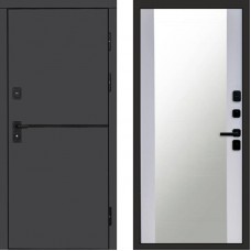 Входная дверь Тренд Графит Зеркало 27 Grey Софт