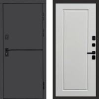 Входная дверь Termo Door Тренд Графит Гранд Слоновая кость