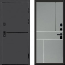 Дверь Termo Door Тренд Графит Горизонт Grey софт
