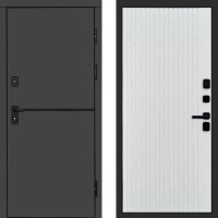 Дверь Termo Door Тренд Графит Flat Белый софт