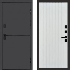 Дверь Termo Door Тренд Графит Flat Белый софт