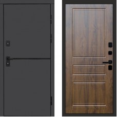Входная дверь Тренд Графит Классика Дуб