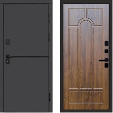 Входная дверь Тренд Графит Арка дуб