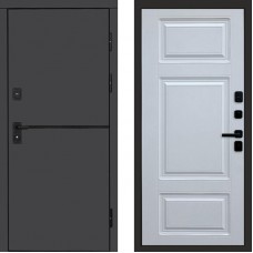Дверь Termo Door Тренд Графит Лион Белый софт