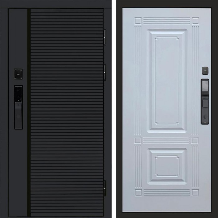 Termo Door Smart (Смарт) Black Line Мадрид Белый софт