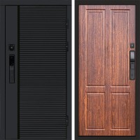 Входная дверь Smart (Смарт) Black Line Стандарт орех