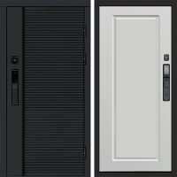 Входная дверь Smart (Смарт) Black Line Гранд Белый Софт