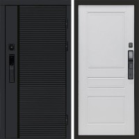 Входная дверь Smart (Смарт) Black Line Классика Белый матовый
