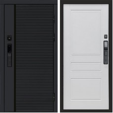 Входная дверь Smart (Смарт) Black Line Классика Белый матовый