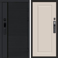 Входная дверь Termo Door Smart (Смарт) Black Line Гранд Слоновая кость