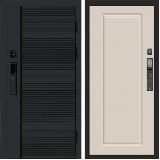Входная дверь Termo Door Smart (Смарт) Black Line Гранд Слоновая кость