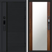 Входная дверь Smart (Смарт) Black Line Зеркало 27 дуб
