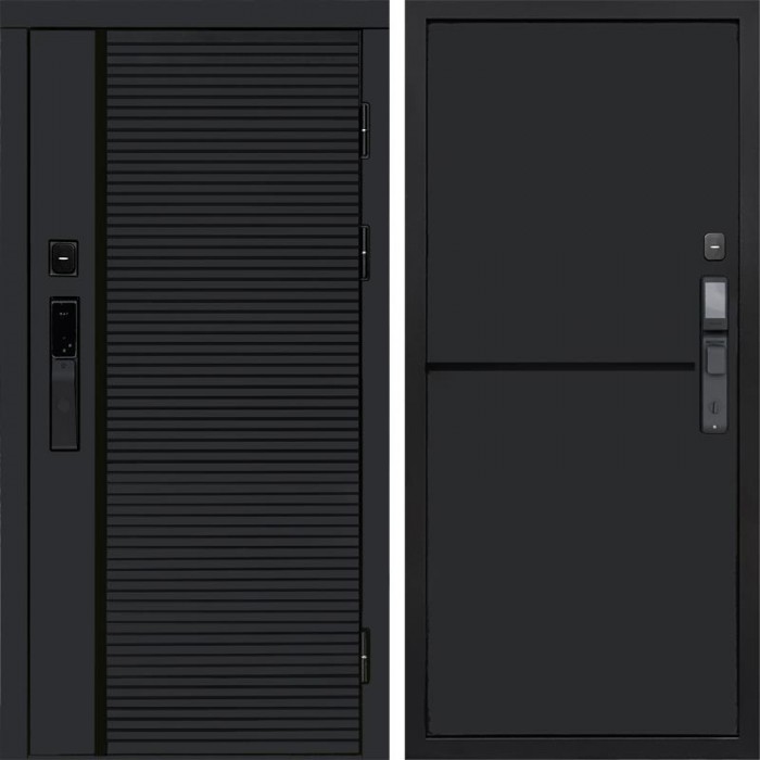 Входная дверь Smart (Смарт) Black Line Нео Блэк