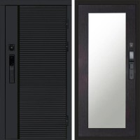 Входная дверь Smart (Смарт) Black Line Зеркало триумф венге