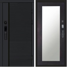Входная дверь Smart (Смарт) Black Line Зеркало триумф венге