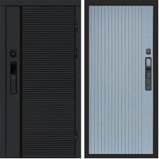 Termo Door Smart (Смарт) Black Line Flat Grey Софт